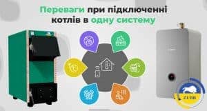 Обв’язка твердопаливного та електричного котла в одній системі опалення - зображення | kotel-zubr.com